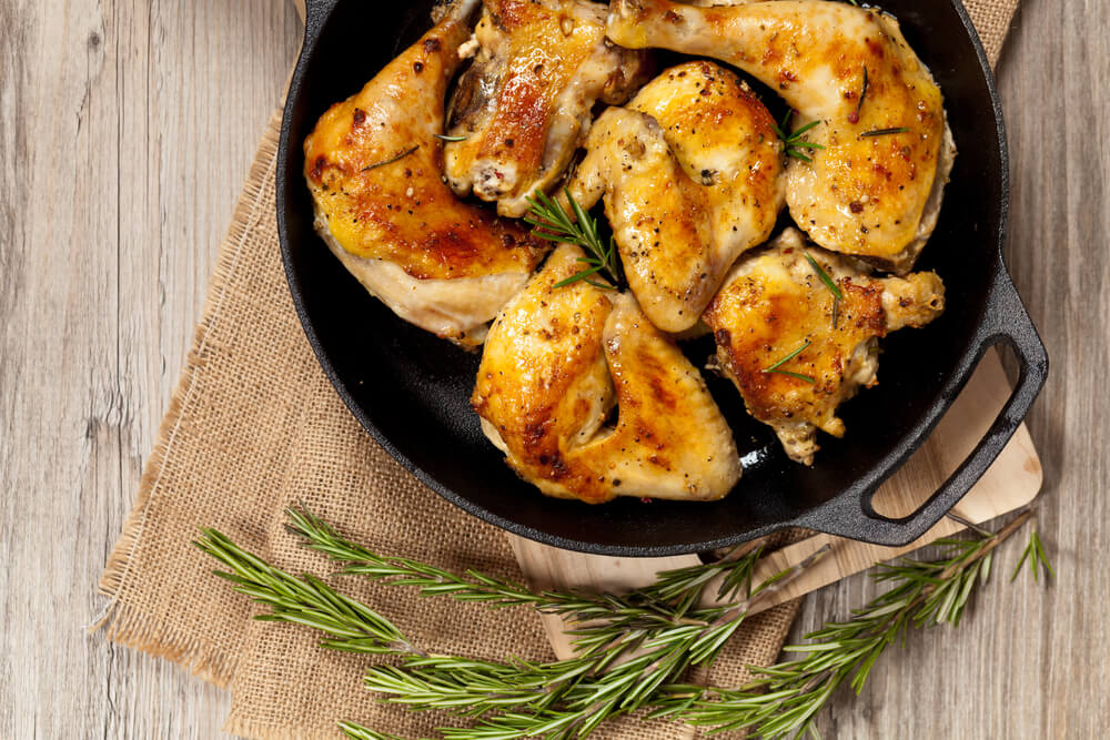 Tender Garlic Lemon Chicken Thighs » Reciprocal Recipes